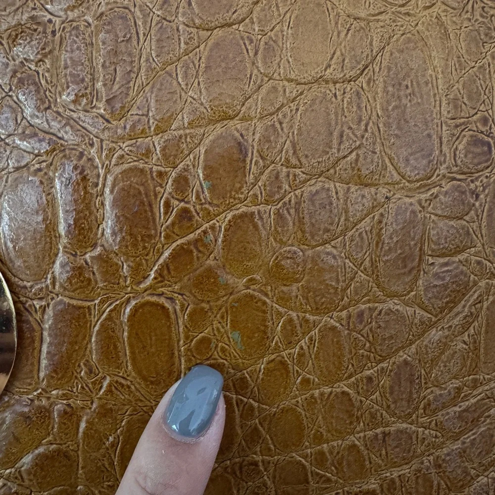 CAVALIERI  Vintage‎  Brown Crocodile leather. shoulder/crossbody Bag.